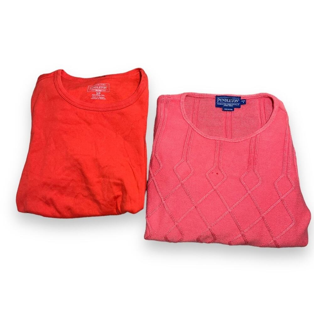 Pendleton Petite Small Sweater and Shirt Bundle